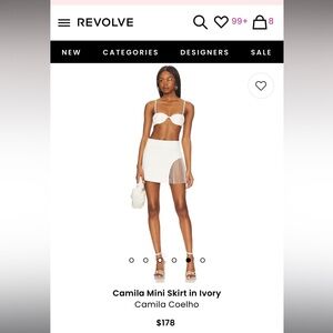 Camila skirt! Worn once on my bachelorette